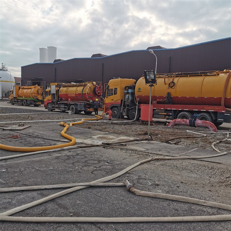 灞桥污水池清理