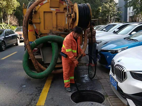 灞桥排污管道清淤