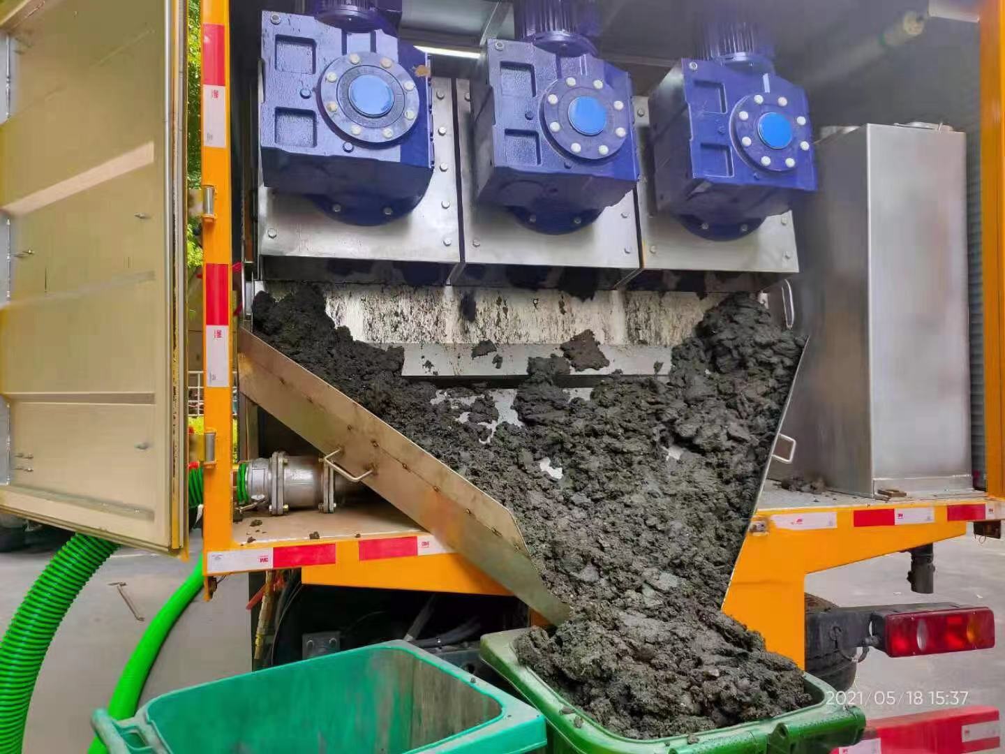 灞桥化粪池清掏城市维护站-泥浆净化干湿分离处理